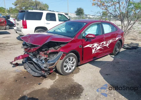 2022 Toyota Corolla Le z USA, uszkodzony, nr VIN 5YFEPMAE6NP323520